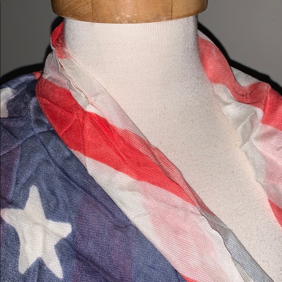 New Aeropostale Fourth 4th of July scarf wrap - Picture 4 of 7